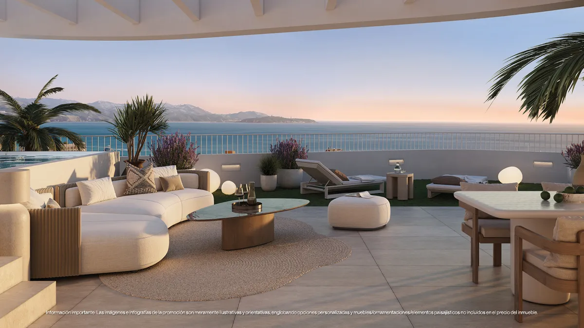 Residencial Magna — penthouse living area